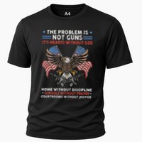The Problem Is Not Guns ItS Hearts Without God Performance Shirt