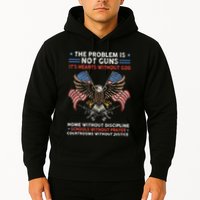 The Problem Is Not Guns ItS Hearts Without God Hoodie