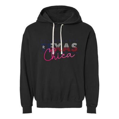 Texas Pride In Texas State Or Starbase Texas Garment-Dyed Fleece Hoodie