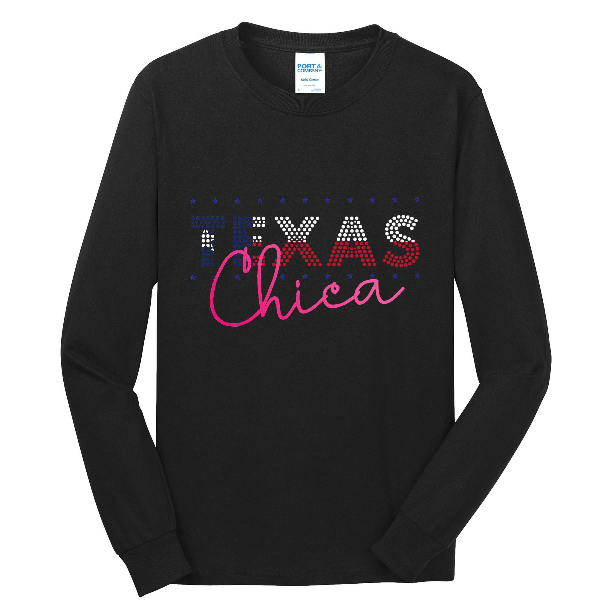 Texas Pride In Texas State Or Starbase Texas Tall Long Sleeve T-Shirt