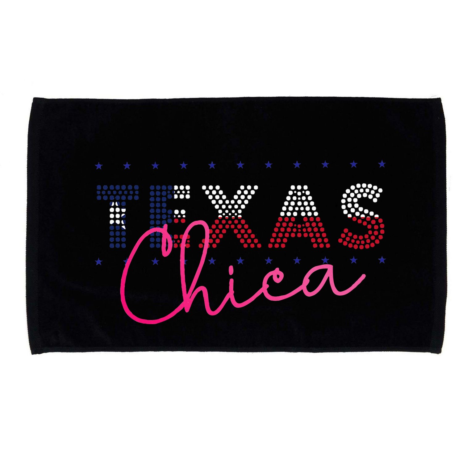 Texas Pride In Texas State Or Starbase Texas Microfiber Hand Towel