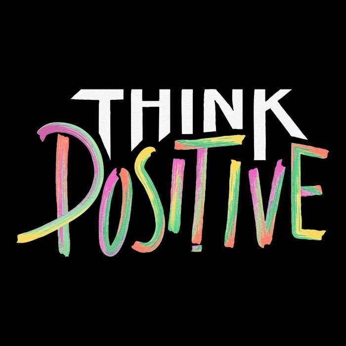 Think Positive Inspirational City Backpack