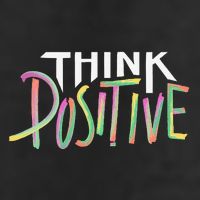 Think Positive Inspirational Adult Drive Performance Visor