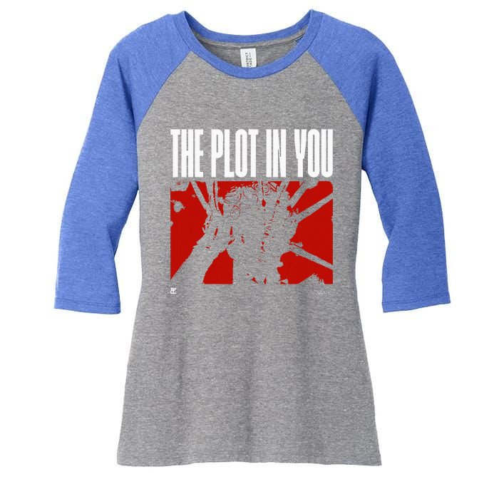 The Plot In You Vol. 1 Women's Tri-Blend 3/4-Sleeve Raglan Shirt