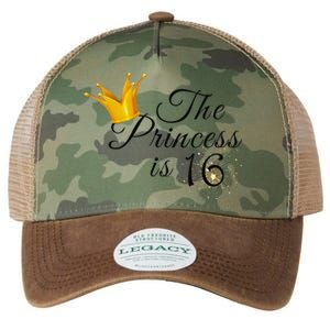 The Princes Is 16 Sweet Sixteen 16th Birthday Party Gifts Legacy Tie Dye Trucker Hat