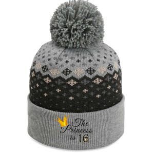 The Princes Is 16 Sweet Sixteen 16th Birthday Party Gifts The Baniff Cuffed Pom Beanie