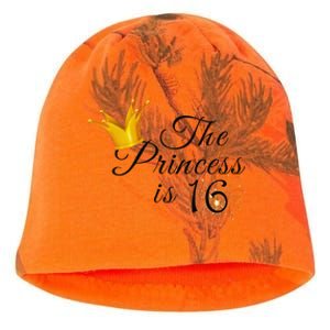 The Princes Is 16 Sweet Sixteen 16th Birthday Party Gifts Kati - Camo Knit Beanie