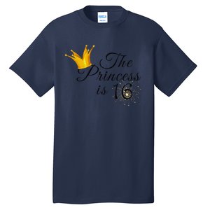 The Princes Is 16 Sweet Sixteen 16th Birthday Party Gifts Tall T-Shirt