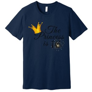 The Princes Is 16 Sweet Sixteen 16th Birthday Party Gifts Premium T-Shirt