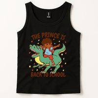 The Prince Is Back To School Dinosaur Dab Tank Top