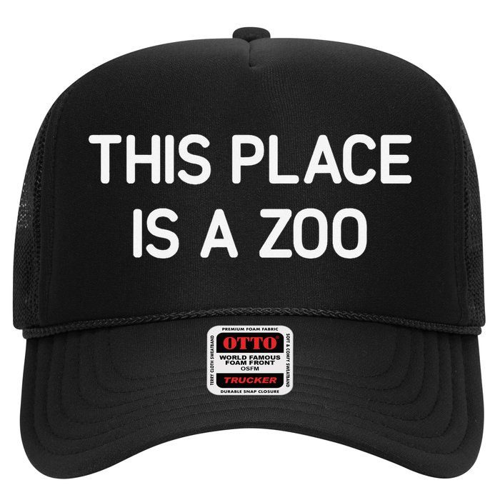 This Place Is A Zoo Funny Jokes Sarcastic Hat