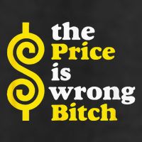 The price Is Wrong Bitch 25L Jumbo Tote