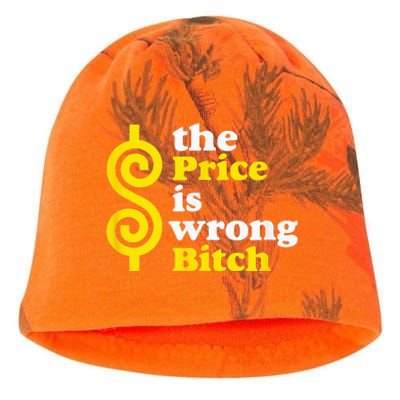 The price Is Wrong Bitch Kati - Camo Knit Beanie