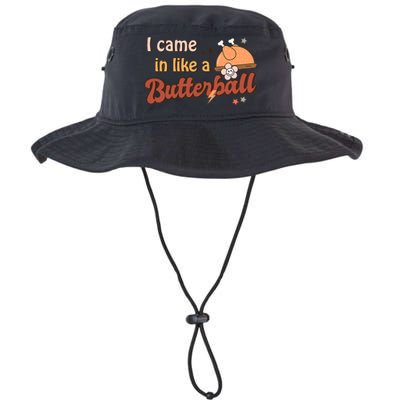 Thanksgiving Puns I Came In Like A Butterball Funny Turkey Legacy Cool Fit Booney Bucket Hat