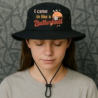 Thanksgiving Puns I Came In Like A Butterball Funny Turkey Bucket Hat