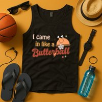 Thanksgiving Puns I Came In Like A Butterball Funny Turkey Tank Top