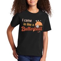 Thanksgiving Puns I Came In Like A Butterball Funny Turkey Kids T-Shirt