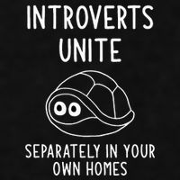 Turtle Pun Introverts Unite Funny Jokes Sarcastic Ladies PosiCharge Tri-Blend Wicking Tank