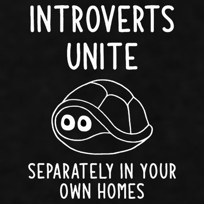 Turtle Pun Introverts Unite Funny Jokes Sarcastic Ladies PosiCharge Tri-Blend Wicking Tank