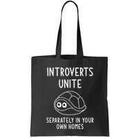 Turtle Pun Introverts Unite Funny Jokes Sarcastic Bag