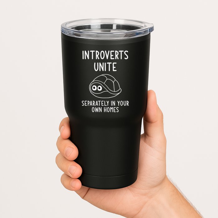 Turtle Pun Introverts Unite Funny Jokes Sarcastic Tumbler