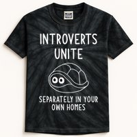 Turtle Pun Introverts Unite Funny Jokes Sarcastic Kids Tie-Dye T-Shirt