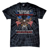 The Problem Is Not Guns ItS Hearts Without God Tie-Dye T-Shirt