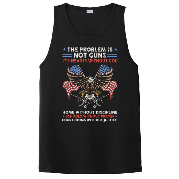 The Problem Is Not Guns ItS Hearts Without God PosiCharge Competitor Tank