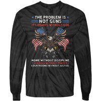 The Problem Is Not Guns ItS Hearts Without God Tie-Dye Long Sleeve Shirt