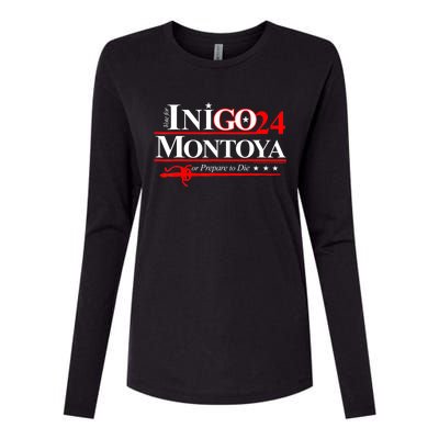 The Princessbride Inigo Montoya For President 2024 Womens Cotton Relaxed Long Sleeve T-Shirt