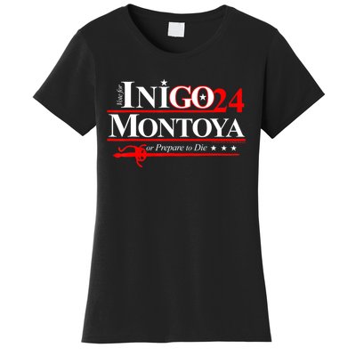 The Princessbride Inigo Montoya For President 2024 Women's T-Shirt