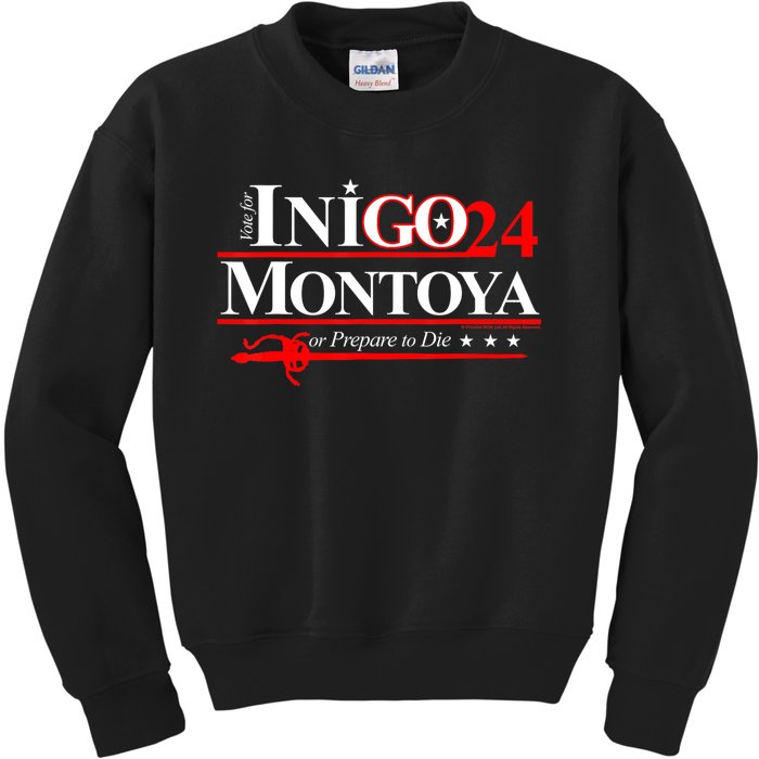 The Princessbride Inigo Montoya For President 2024 Kids Sweatshirt