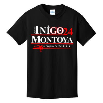 The Princessbride Inigo Montoya For President 2024 Kids T-Shirt