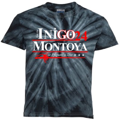 The Princessbride Inigo Montoya For President 2024 Kids Tie-Dye T-Shirt