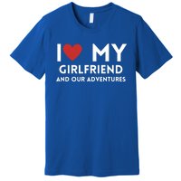 Travel Partners I Love My Friend And Our Adventures Gift Premium T-Shirt