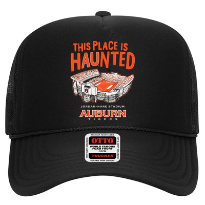 This Place Is Haunted Jordan Hare Stadium Football Team Lover Hat
