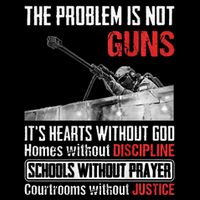 The Problem Is Not Guns ItS Hearts Without God Homes Wool Snapback Cap