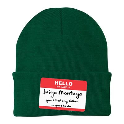 The Princess Inigo Montoya Name Tag Knit Cap Winter Beanie