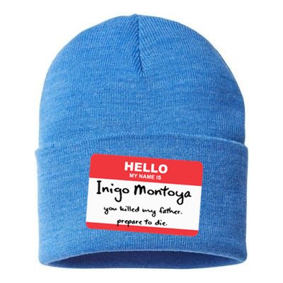 The Princess Inigo Montoya Name Tag Sustainable Knit Beanie