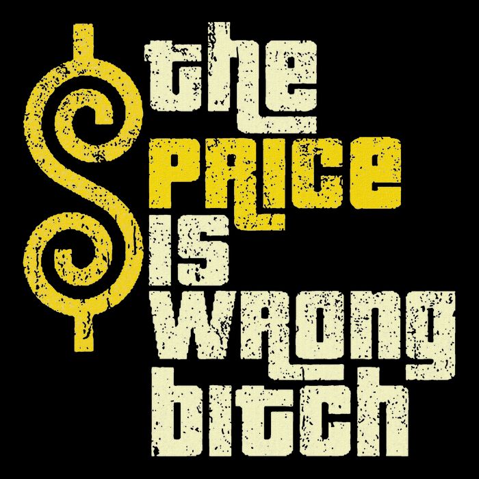 The Price Is Wrong Bitch Funny Humor Cooling Performance Crew T-Shirt