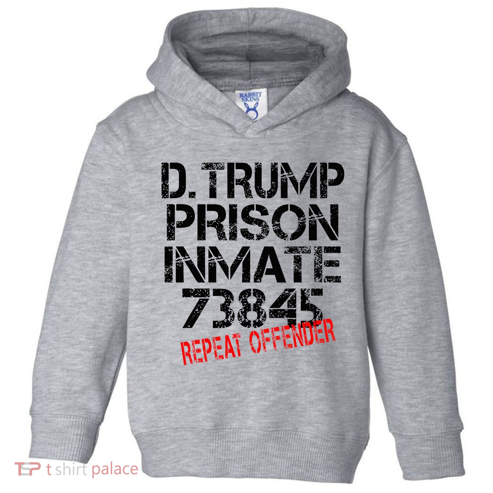 Trump Prisoner Inmate Toddler Hoodie