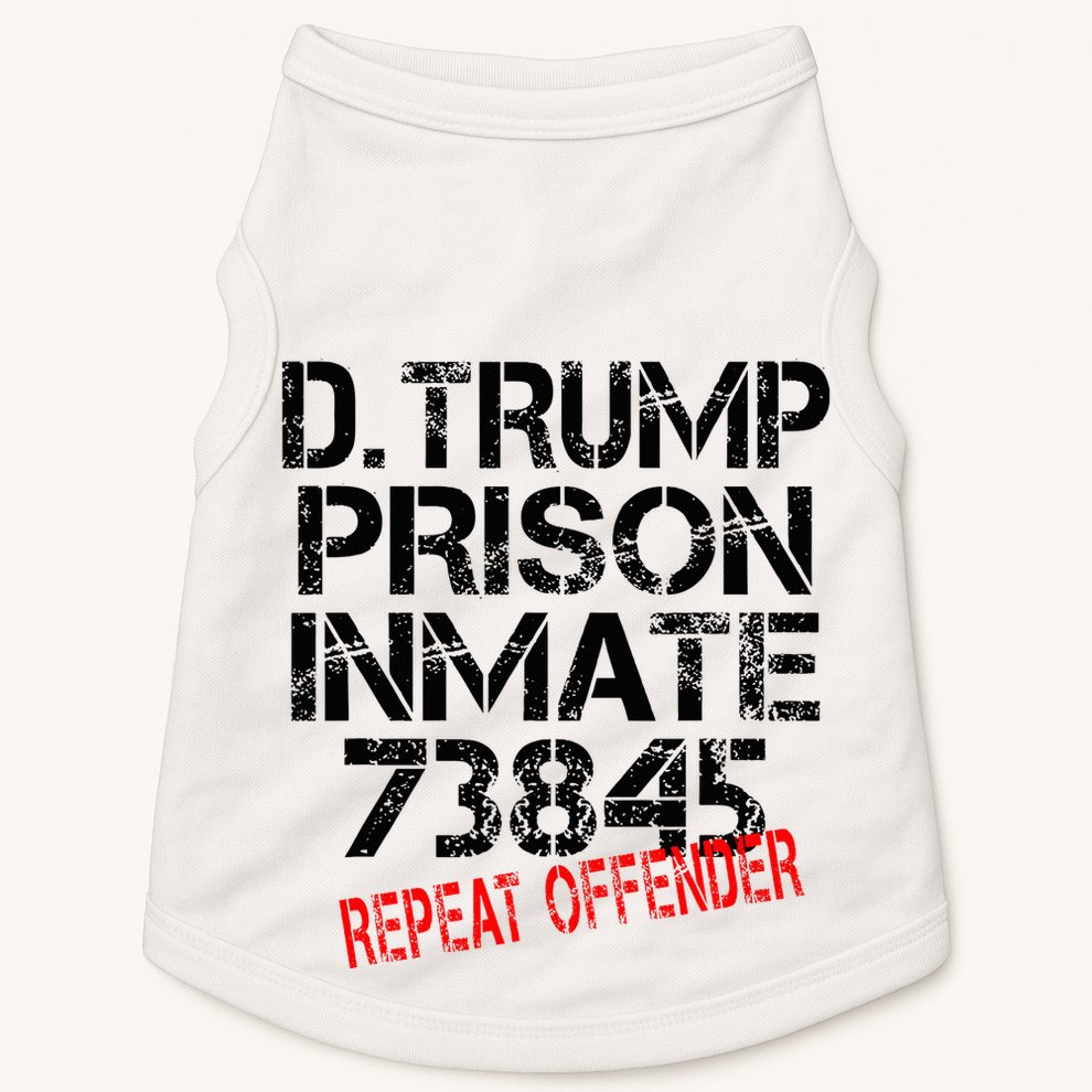 Trump Prisoner Inmate Doggie Tank