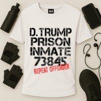 Trump Prisoner Inmate Cooling Performance Crew T-Shirt