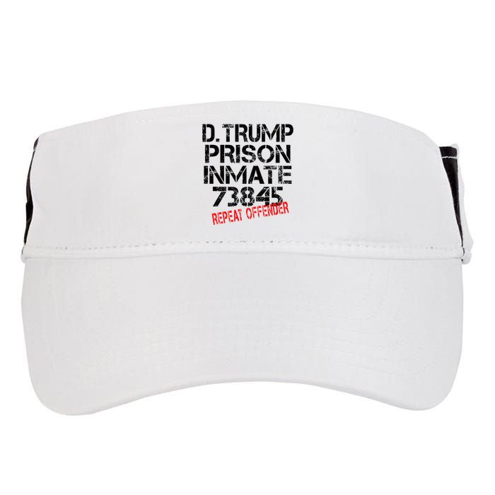 Trump Prisoner Inmate Adult Drive Performance Visor