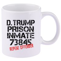 Trump Prisoner Inmate 11oz C Handle Ceramic Mug