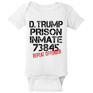 Trump Prisoner Inmate Baby Bodysuit