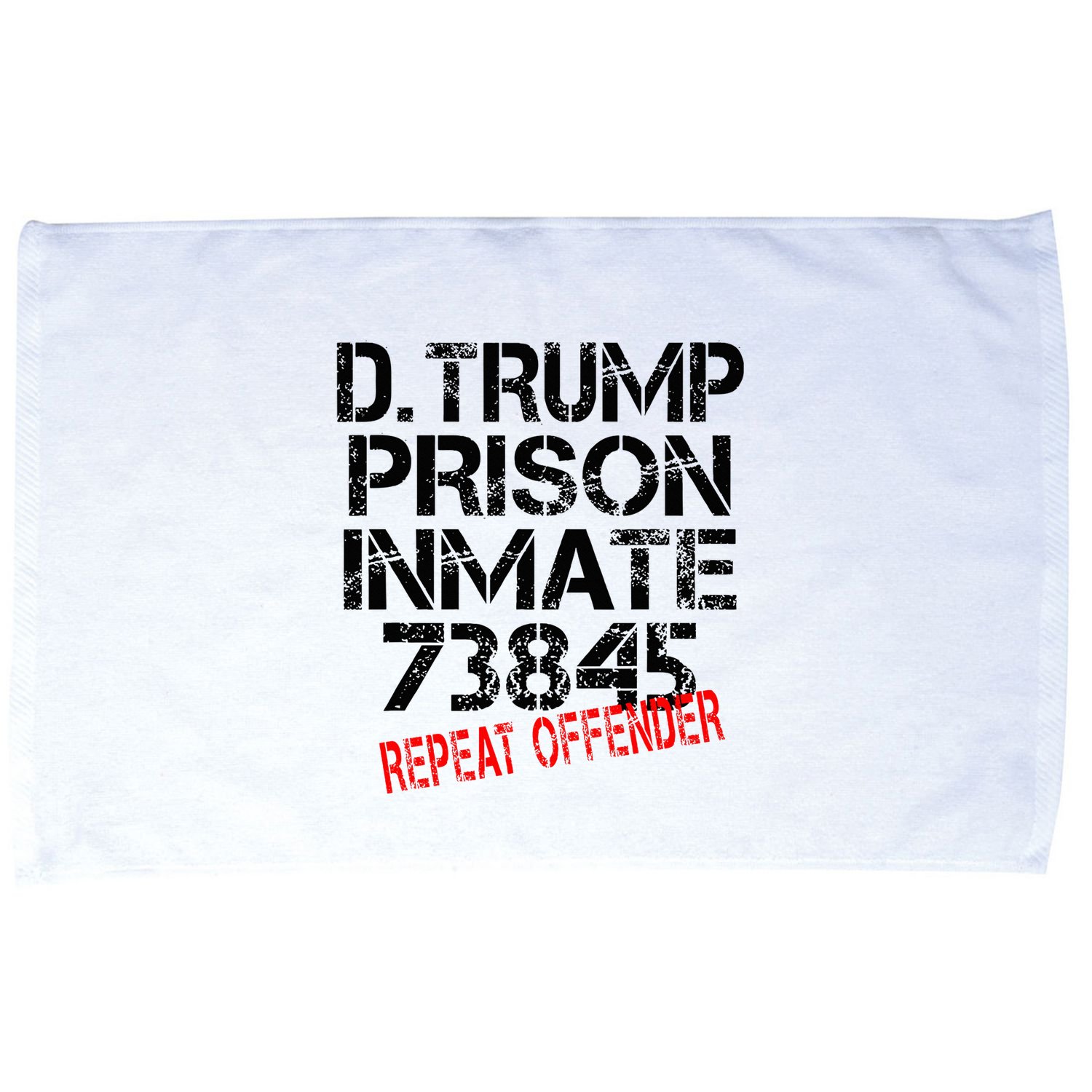Trump Prisoner Inmate Microfiber Hand Towel