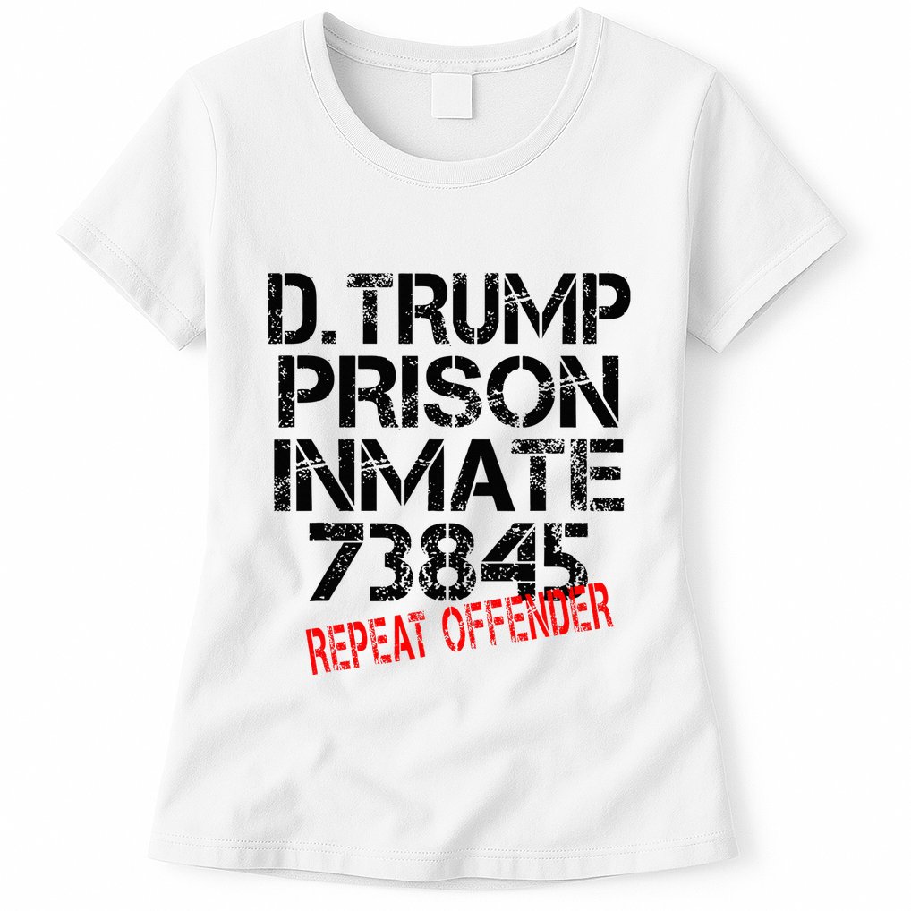 Trump Prisoner Inmate Womens T-Shirt