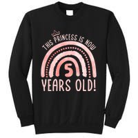  This Princess is 5 Years Old! 5th Birthday Fifth Birthday Sweatshirt