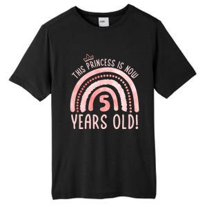  This Princess is 5 Years Old! 5th Birthday Fifth Birthday Tall Fusion ChromaSoft Performance T-Shirt